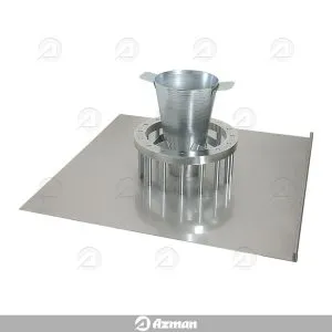 دستگاه حلقه J برای ارزیابی کارپذیری و قابلیت عبور بتن خودتراکم در آزمایشگاه بتن