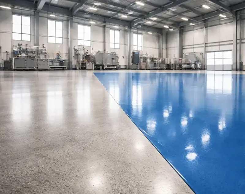کفپوش اپوکسی برای کف صنعتی